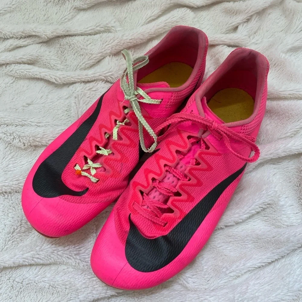Nike Zoom Rival Track & Field Sprinting Spikes Hyper Pink/Black Laser Orange